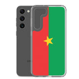 Coque Téléphone Drapeau du Burkina Faso - Pixelforma