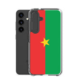 Coque Téléphone Drapeau du Burkina Faso - Pixelforma