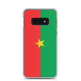 Coque Téléphone Drapeau du Burkina Faso - Pixelforma