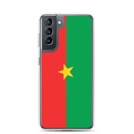 Coque téléphone drapeau du burkina faso - pixelforma