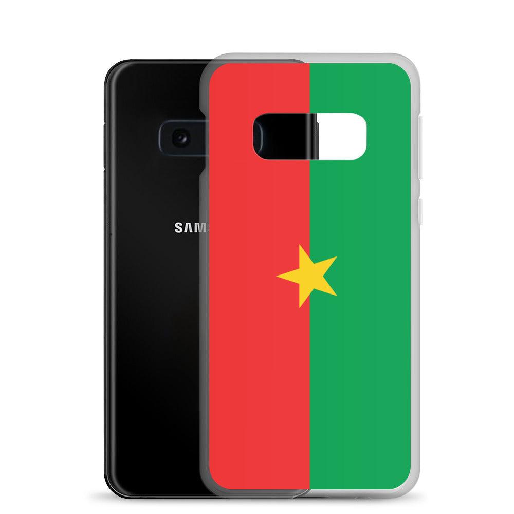 Coque Téléphone Drapeau du Burkina Faso - Pixelforma