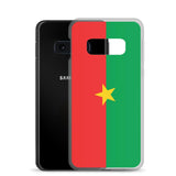 Coque Téléphone Drapeau du Burkina Faso - Pixelforma