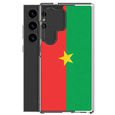 Coque téléphone drapeau du burkina faso - pixelforma