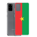 Coque Téléphone Drapeau du Burkina Faso - Pixelforma