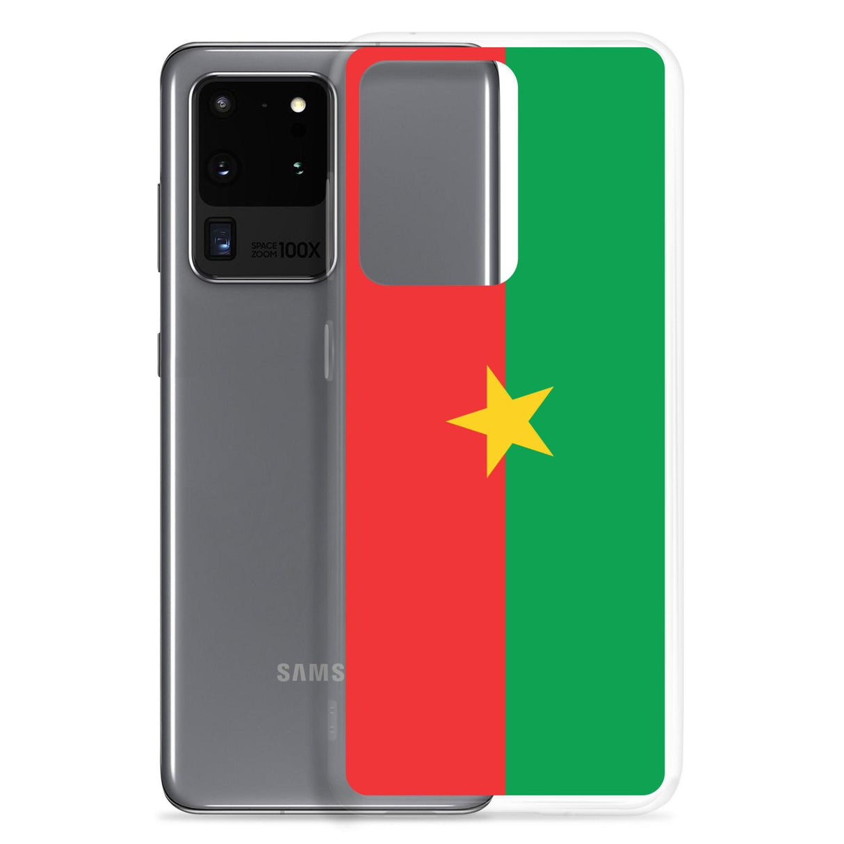 Coque Téléphone Drapeau du Burkina Faso - Pixelforma