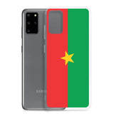 Coque Téléphone Drapeau du Burkina Faso - Pixelforma 