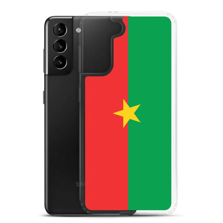 Coque Téléphone Drapeau du Burkina Faso - Pixelforma 