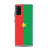 Coque Téléphone Drapeau du Burkina Faso - Pixelforma 