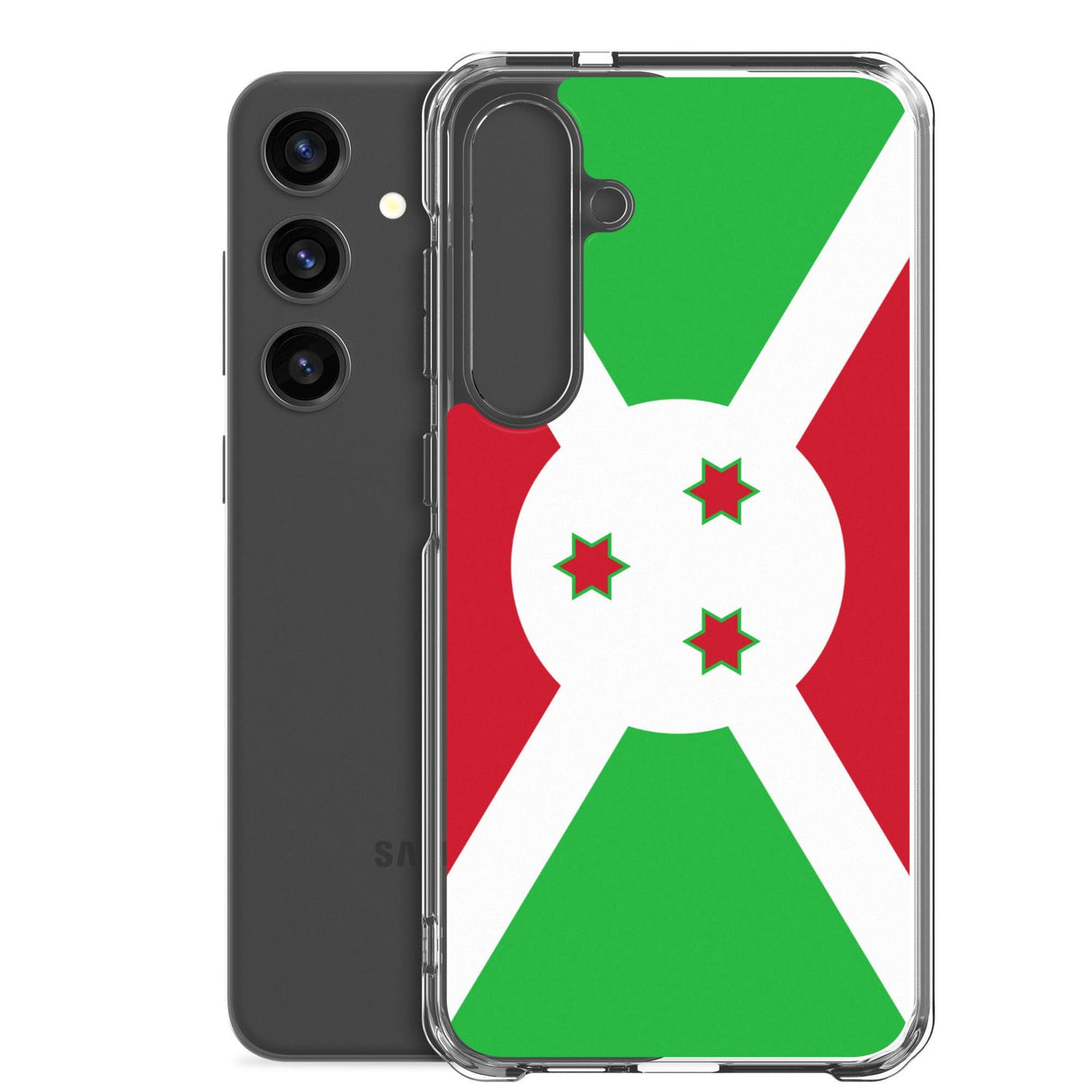 Coque Téléphone Drapeau du Burundi - Pixelforma