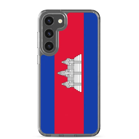 Coque téléphone drapeau du cambodge - pixelforma