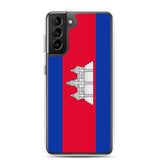 Coque Téléphone Drapeau du Cambodge - Pixelforma