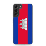 Coque Téléphone Drapeau du Cambodge - Pixelforma