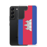 Coque Téléphone Drapeau du Cambodge - Pixelforma