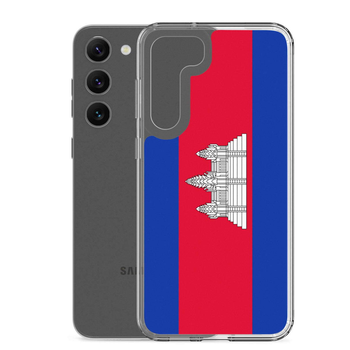 Coque Téléphone Drapeau du Cambodge - Pixelforma