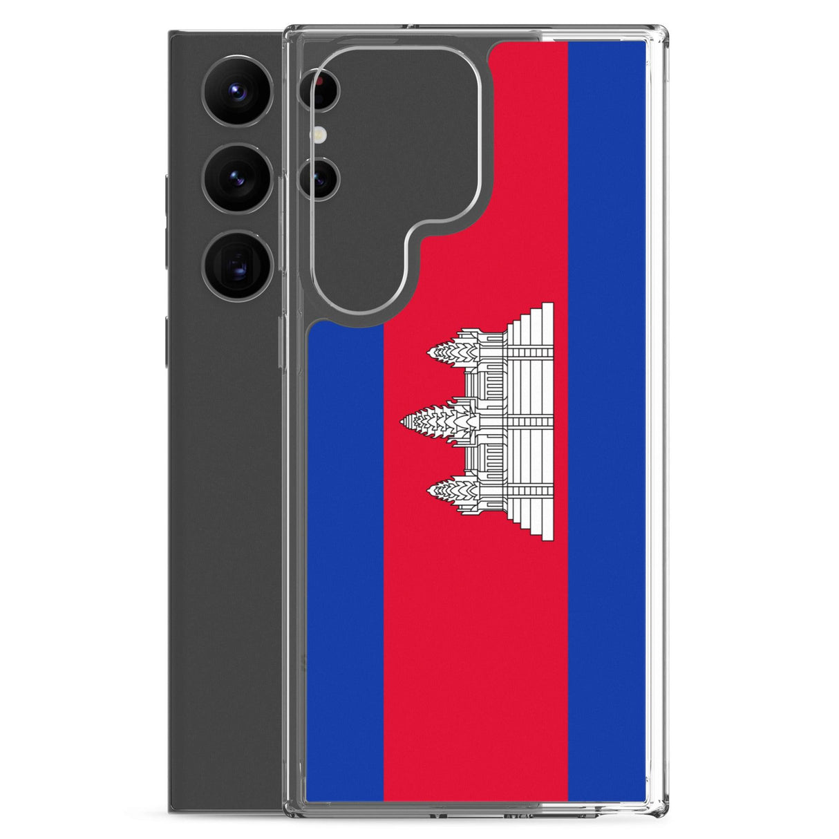 Coque Téléphone Drapeau du Cambodge - Pixelforma