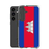 Coque Téléphone Drapeau du Cambodge - Pixelforma