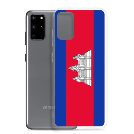 Coque téléphone drapeau du cambodge - pixelforma
