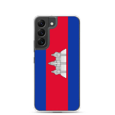 Coque téléphone drapeau du cambodge - pixelforma