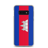 Coque Téléphone Drapeau du Cambodge - Pixelforma