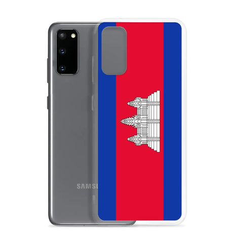 Coque téléphone drapeau du cambodge - pixelforma