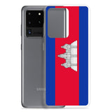 Coque Téléphone Drapeau du Cambodge - Pixelforma