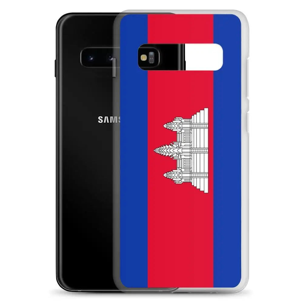 Coque Téléphone Drapeau du Cambodge - Pixelforma 