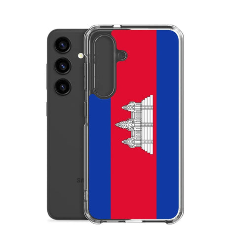 Coque Téléphone Drapeau du Cambodge - Pixelforma 