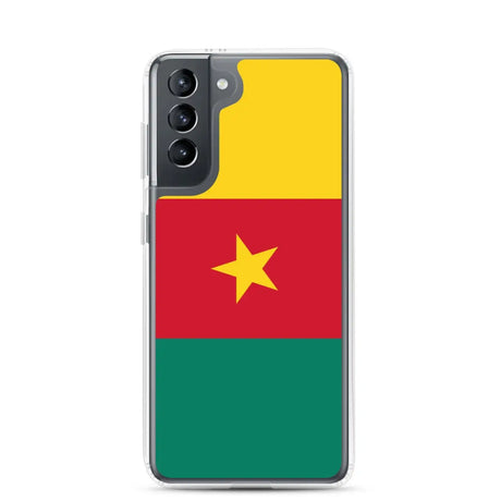 Coque téléphone drapeau du cameroun - pixelforma