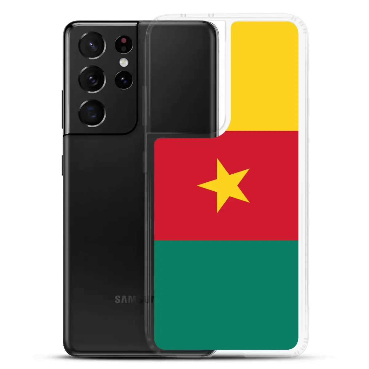 Coque téléphone drapeau du cameroun - pixelforma