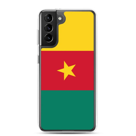 Coque téléphone drapeau du cameroun - pixelforma