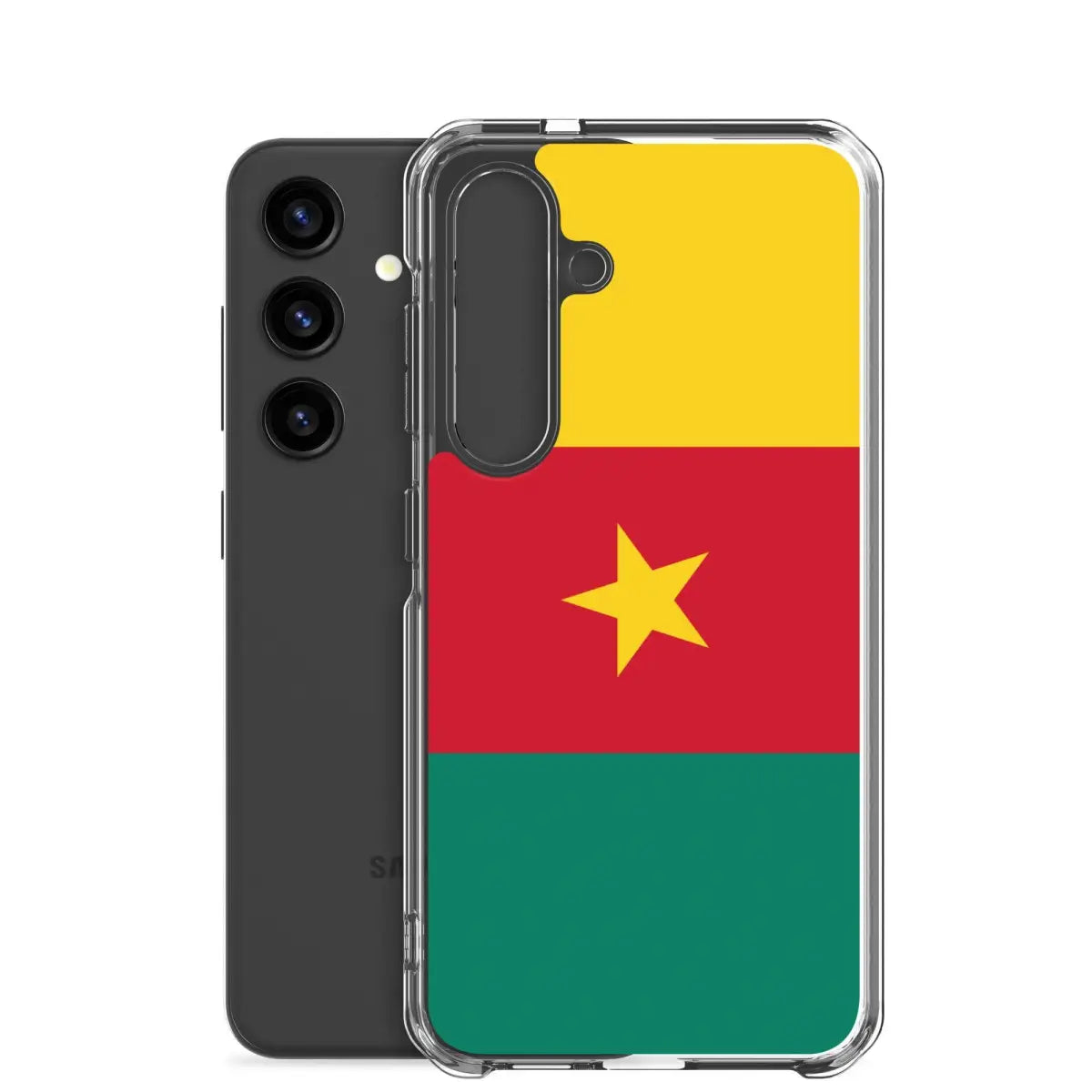 Coque téléphone drapeau du cameroun - pixelforma