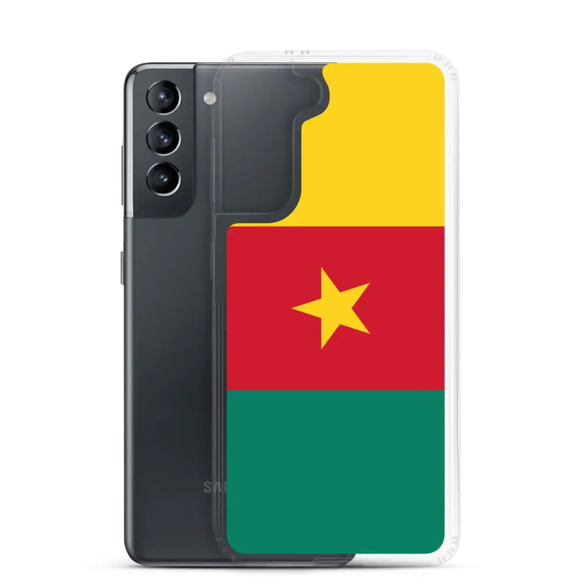 Coque téléphone drapeau du cameroun - pixelforma