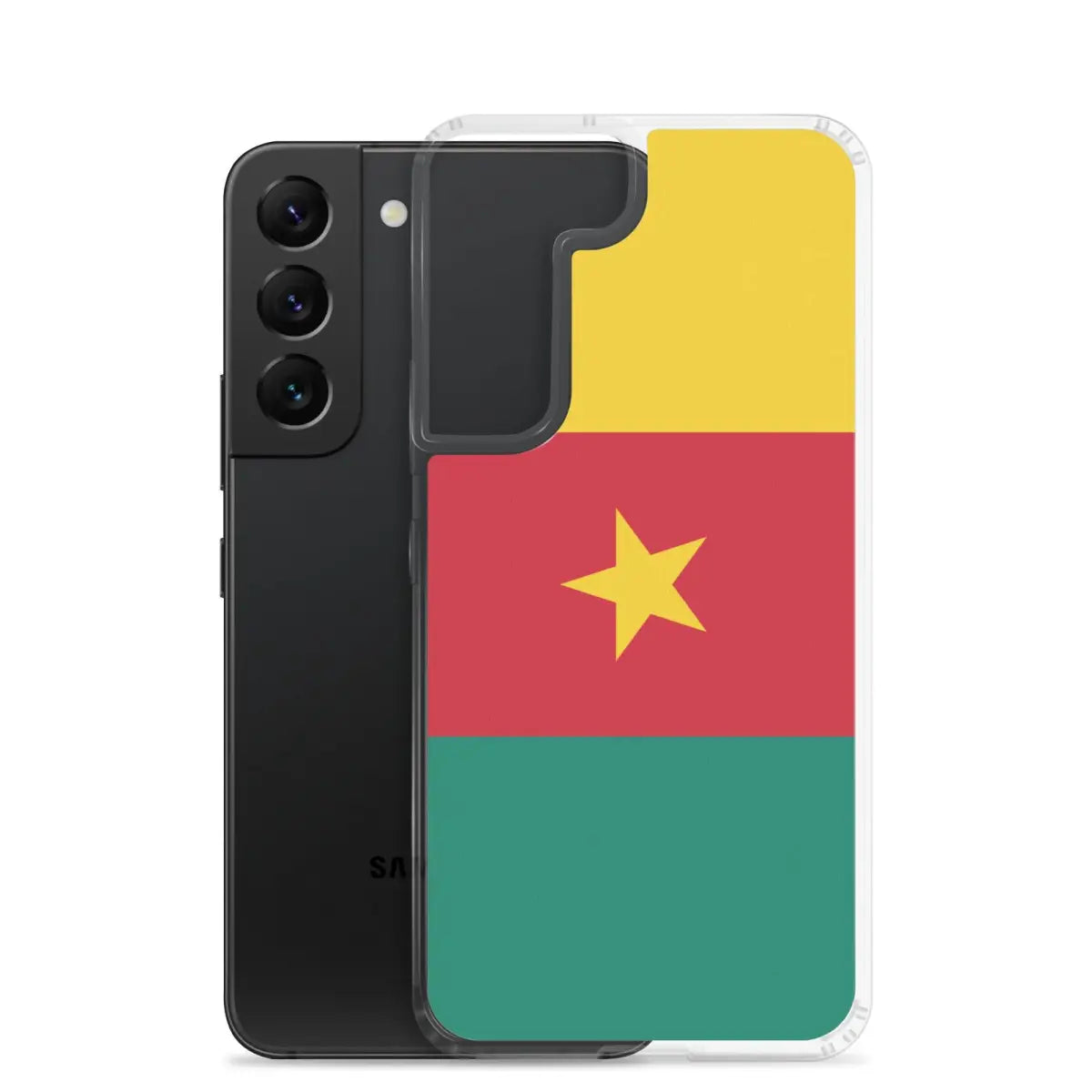 Coque téléphone drapeau du cameroun - pixelforma