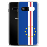 Coque téléphone drapeau du cap-vert - pixelforma