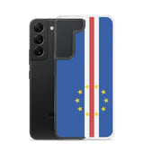 Coque téléphone drapeau du cap-vert - pixelforma