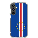 Coque téléphone drapeau du cap-vert - pixelforma