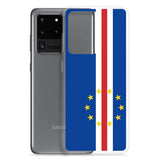 Coque téléphone drapeau du cap-vert - pixelforma