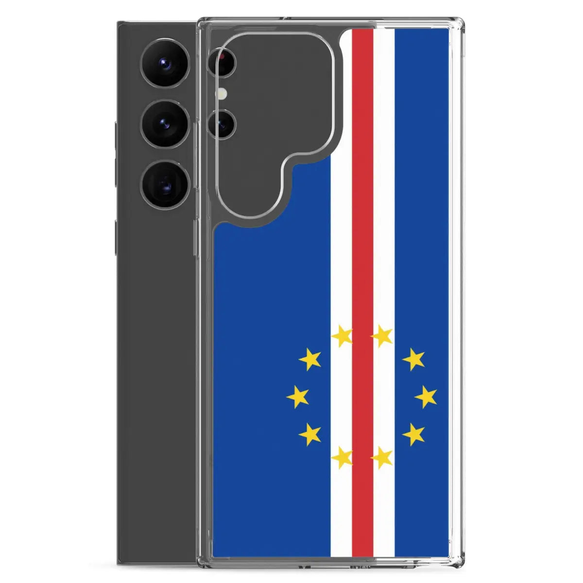 Coque téléphone drapeau du cap-vert - pixelforma