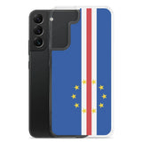 Coque téléphone drapeau du cap-vert - pixelforma