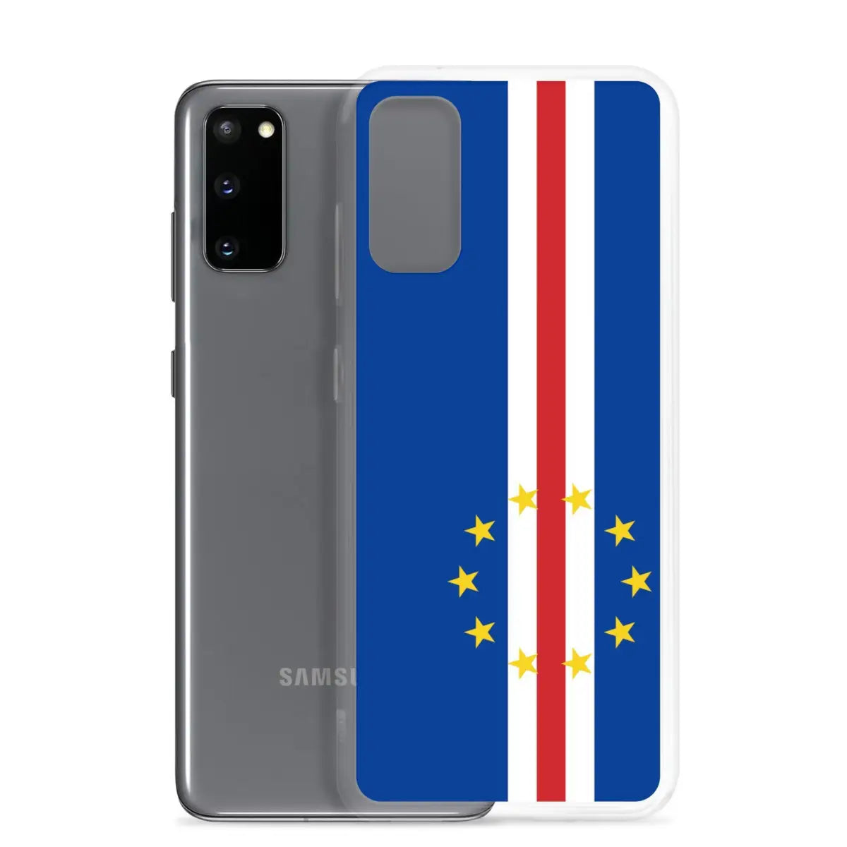 Coque téléphone drapeau du cap-vert - pixelforma