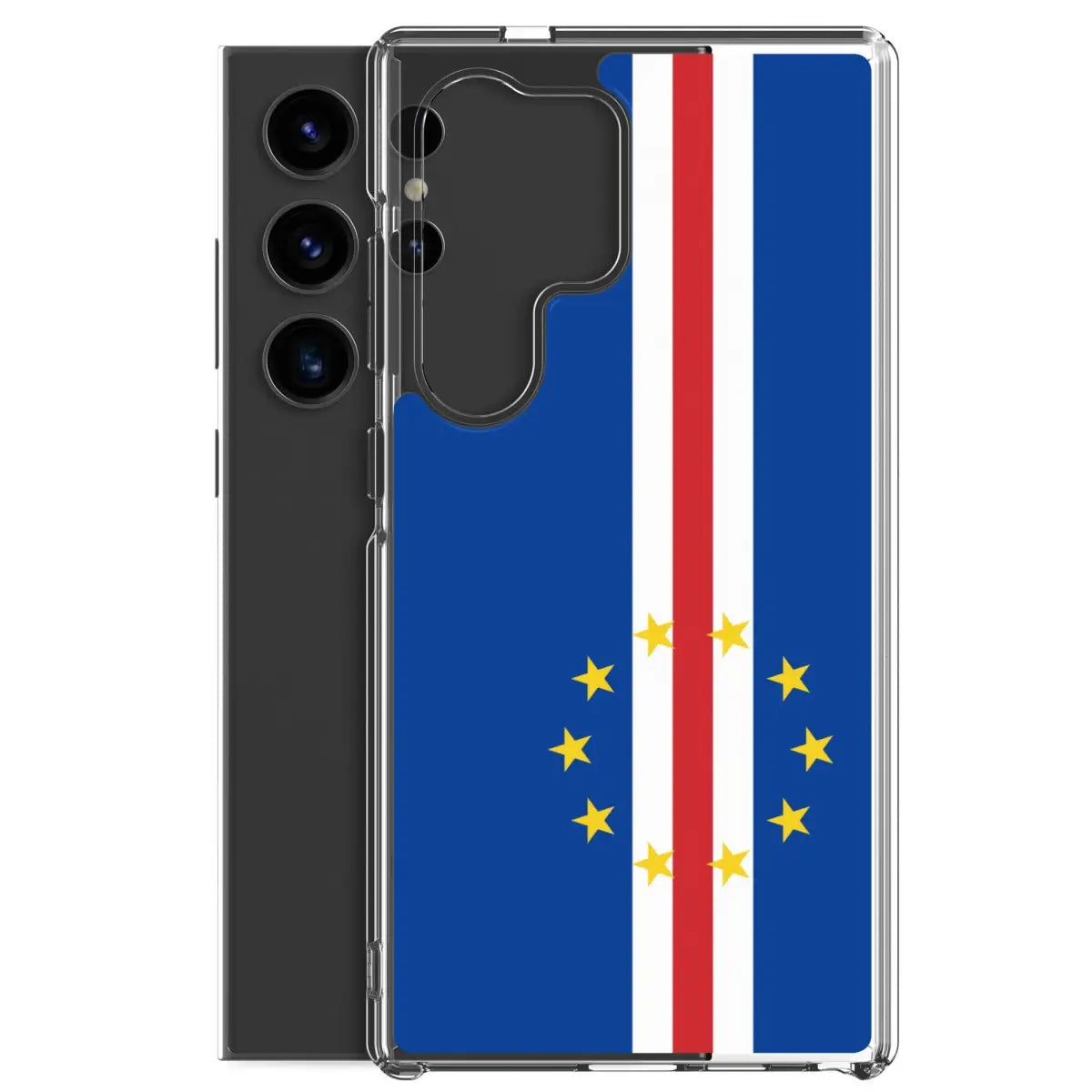 Coque téléphone drapeau du cap-vert - pixelforma