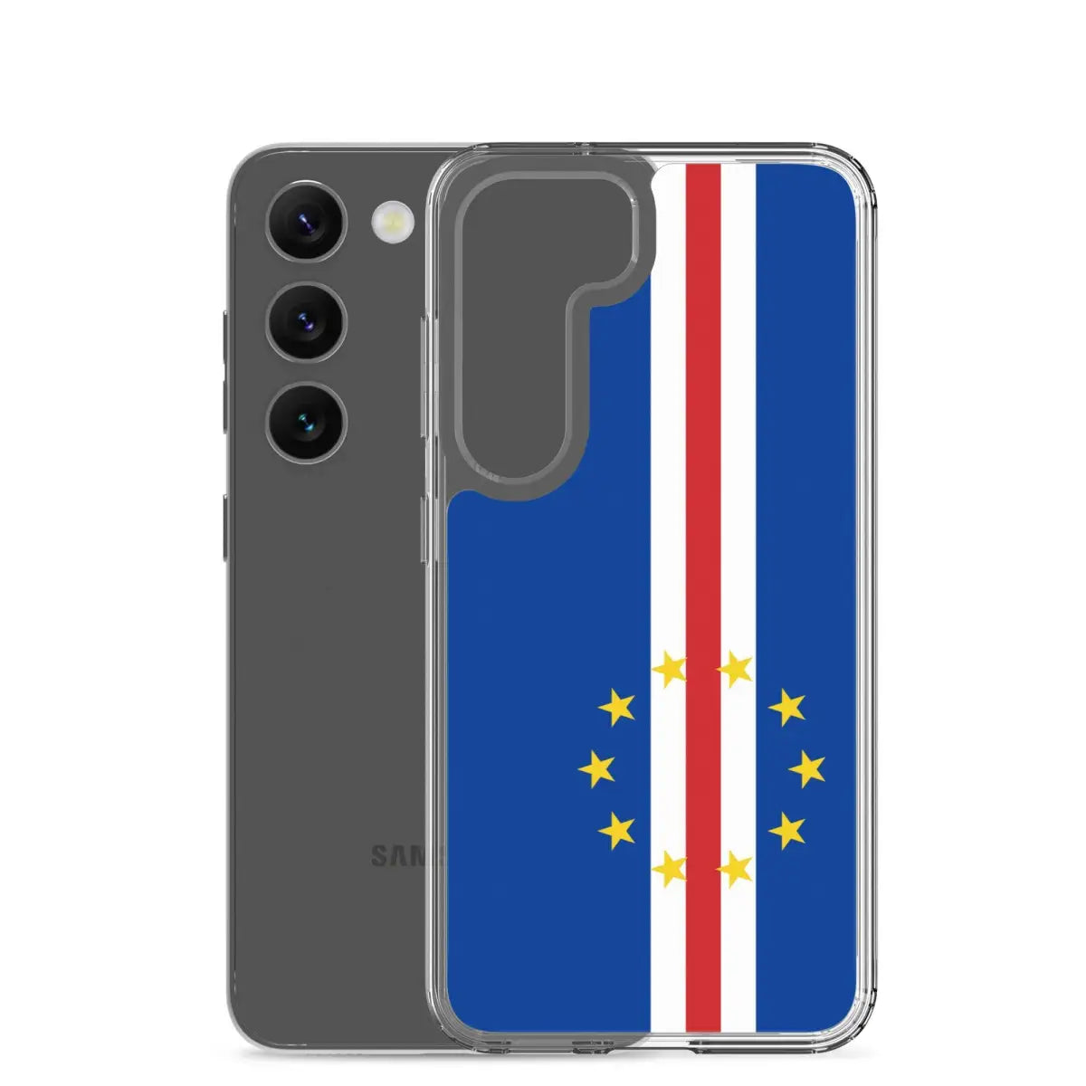 Coque téléphone drapeau du cap-vert - pixelforma