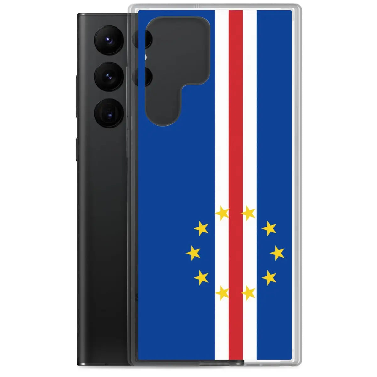 Coque téléphone drapeau du cap-vert - pixelforma