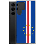 Coque téléphone drapeau du cap-vert - pixelforma
