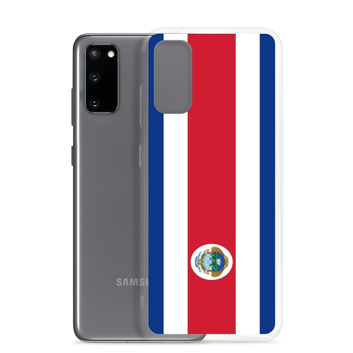 Coque Téléphone Drapeau du Costa Rica - Pixelforma 