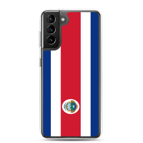 Coque Téléphone Drapeau du Costa Rica - Pixelforma