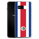 Coque Téléphone Drapeau du Costa Rica - Pixelforma 