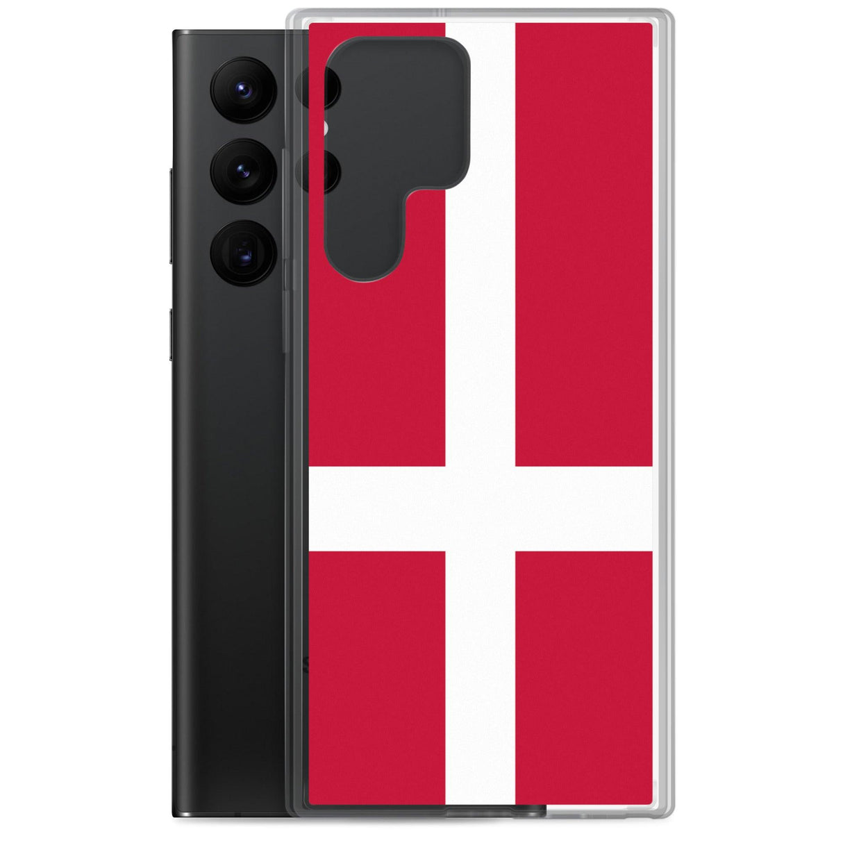 Coque Téléphone Drapeau du Danemark - Pixelforma