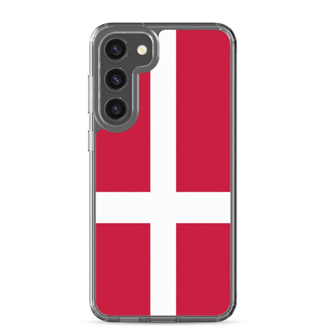 Coque Téléphone Drapeau du Danemark - Pixelforma