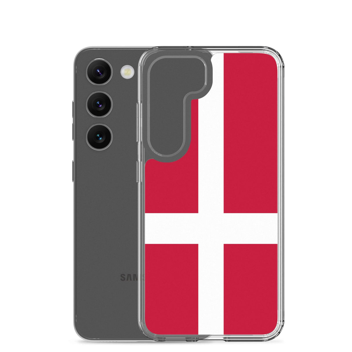 Coque Téléphone Drapeau du Danemark - Pixelforma